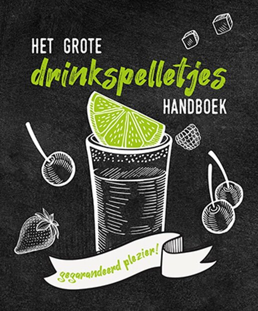Het Grote Drink Spelletjes Handboek hardcover boek