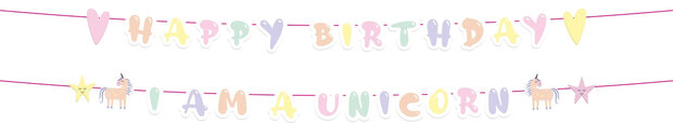 unicorn slinger I am a unicorn met twee eenhoorns
