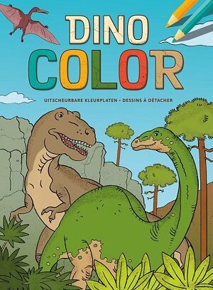 Kleurboek dinosaurussen voor kinderen