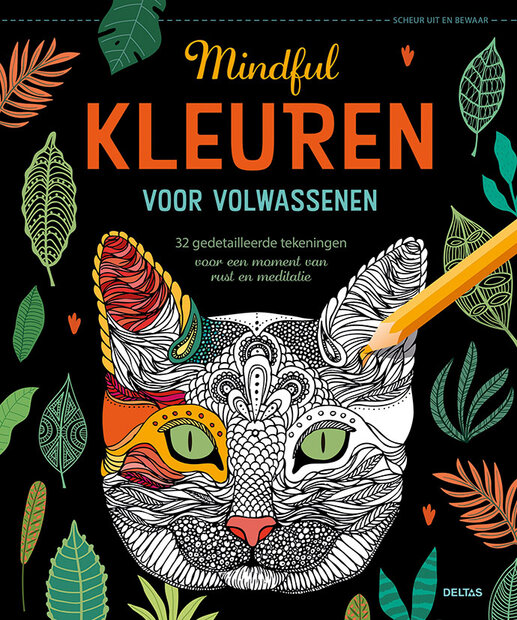 Mindful kleurboek voor volwassenen