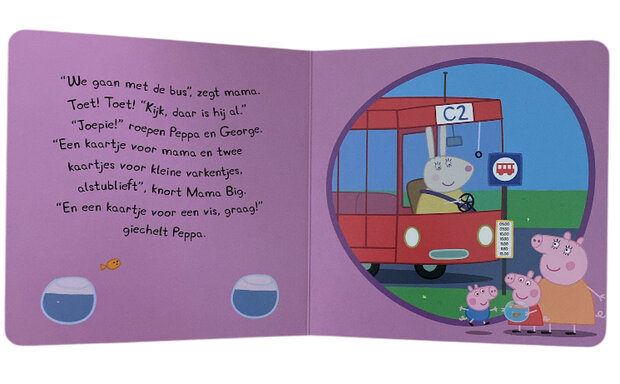 Kleurrijk Peppa Pig voorleesboek