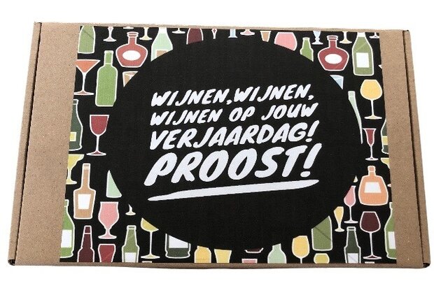Wijn cadeaupakket &ndash; origineel wijn cadeau voor wijnliefhebber