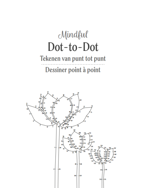 Creatief puzzel tekenboek