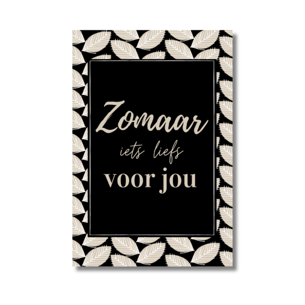 Geurzakje zomaar iets liefs