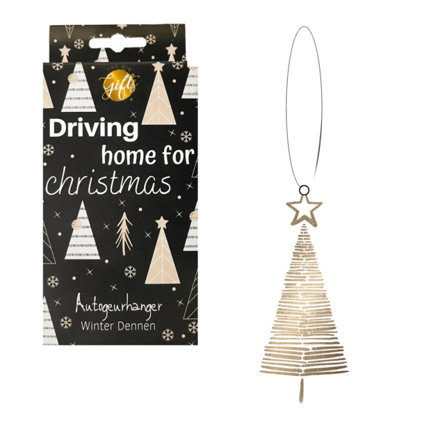 Auto geurhanger kerstboom