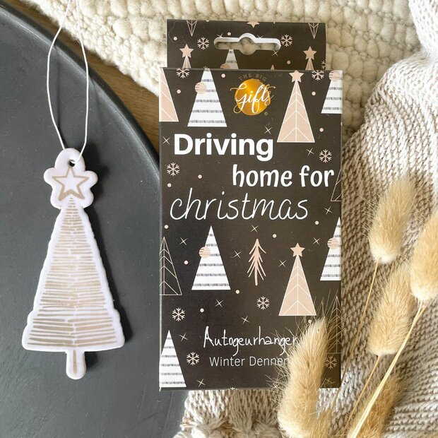 Kerst geurhanger auto
