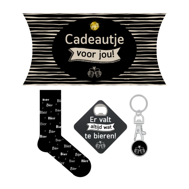 Cadeauset bier cadeautje voor jou