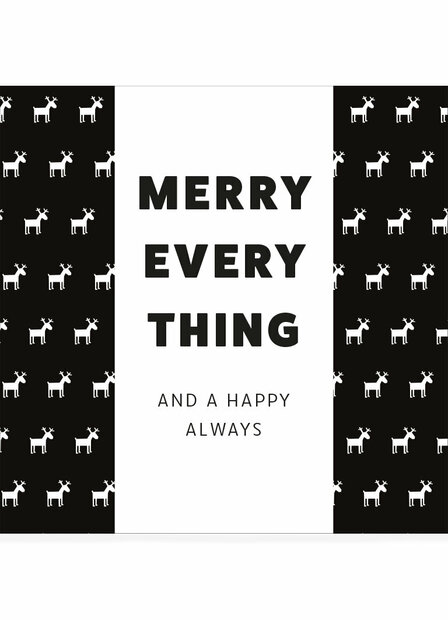 Chocolade reep merry everything verpakking