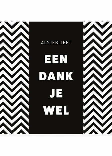 Chocolade reep alsjeblieft een dankjewel verpakking