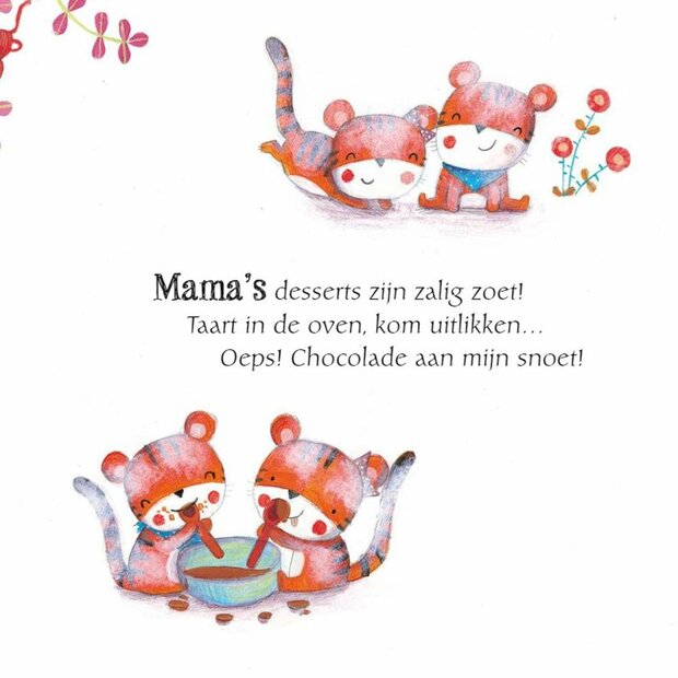 Voorleesboekje over mama met vrolijke illustraties