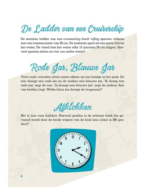Puzzel en raadsels boek