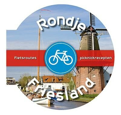 Rond boek Rondje Friesland met fietsroutes en picknickrecepten van 19 cm doorsnede