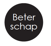 Detailopname van het hangende kaartje met de tekst Beterschap