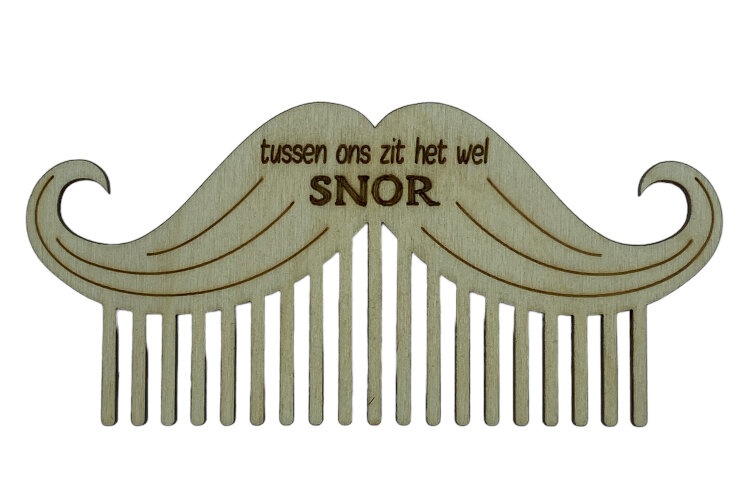 Tussen ons zit het wel snor - leukdoordebrievenbus