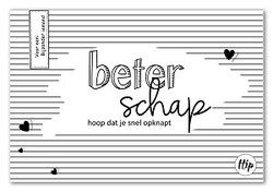 Beterschap, hoop dat je snel opknapt geurzakje