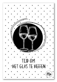 Tijd om het glas te heffen geurzakje