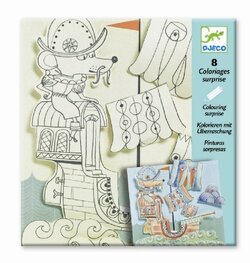 Djeco kleurplaten met verrassing 