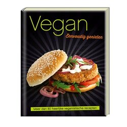 Vegan eenvoudig genieten kookboek met 80 plantaardige recepten