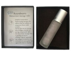 Massage roller natuursteen - Rozenkwarts voor gezicht