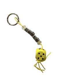Sleutel Hanger Lucky Dobbelsteen – Sleutelhanger In Organza Zakje