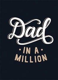 Boekje Dad in a million - Citatenboekje voor papa