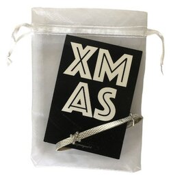 Kaartje met armband XMAS