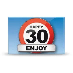 Magneet - Happy 30 Enjoy