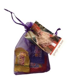 Tiny Tony's Chocolonely Groetjes van Sint -  Tiny Tony’s in organza zakje