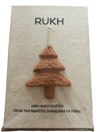 Kersthanger van aardewerk uit Nepal - Rukh OP=OP