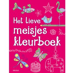 Het lieve meisjes kleurboek
