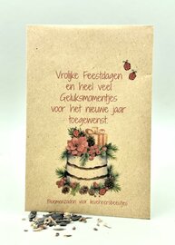 Vrolijke feestdagen en heel veel geluksmomentjes