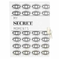 Dagboek met slot en 2 sleutels - My secret moments