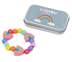 Maak je eigen Regenboog armband - knutselpakket