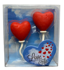 Gum hartjes Love is in the air in vrolijk doosje