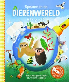 Kinderboek: Speuren in de Dierenwereld - interactief kinderboek