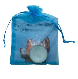 Kaartje Jij geeft me een lichtpuntje in mijn leven