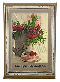 Zeepkaartje Kadootje voor de oppas