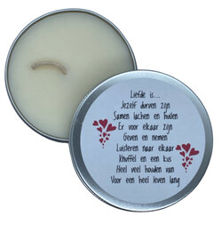 Kaars Liefde is...