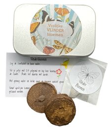 Natuurvriendelijk Kweeksetje Vrolijke Vlinderbloemen met Rijke Bloemenmix