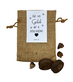 Wat een geluk dat ik jou ken! ♥  (klavertje vier)