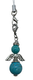 Beschermengel van natuursteen (Turquoise)