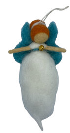 Elfje Beschermengel (wit/blauw)