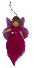 Elfje Beschermengel (fuchsia/roze)