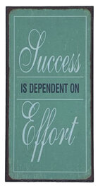 Magneet Succes is dependent on Effort