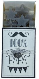100% super papa (zeepjes)