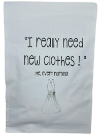 Groot geur sachet I really need new clothes voor kledingkast