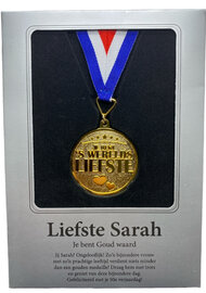 Sarah Gouden medaille