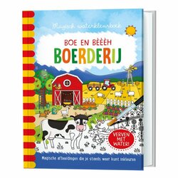 Magische waterkleurboek Boerderij