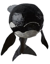 Ballon van japans rijstpapier - Orka