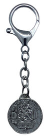 Nostalgische Gulden Sleutelhanger voor Boodschappenwagentje met Keyring